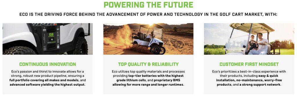 Eco Battery features and technology.